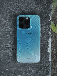 Unliplan Original Design Blue Double Layer IMD Phone Case for Apple 17/16 iPhone 15 pro Max 14 New Model Super Cute Couple Style Protective Cover Shell Korean INS