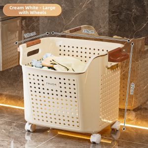 Double Layer Large Capacity Clothes Storage Basket