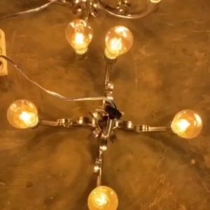 Rangka Lampu Dekorasi Pelaminan Cabang 4