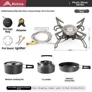 BSWOLF | Outdoor Portable Windproof Stove