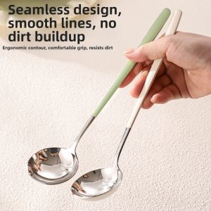 OUSKA | Large Deep Thick Spoon 304 Stainless Steel