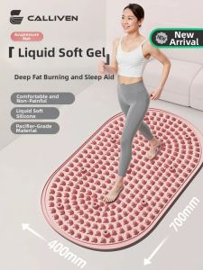 Calliven | Liquid Soft Gel Acupressure Massage Mat for Walking and Foot Therapy