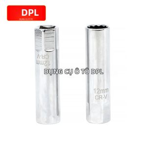 Ổ Cắm Bugi Sâu 3/8 Inch 12mm Thiết Kế Thành Mỏng 12 Cạnh Dành Cho Ô Tô & Xe Máy Dụng Cụ Chăm Sóc Động Cơ