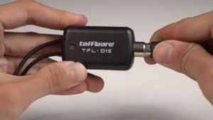 TAFFWARE Penguat Sinyal Antena TV Amplifier Signal Booster HD DVB-T2 for Digital TV Antenna TFL-D15