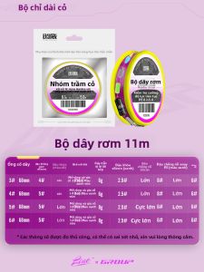 TRY&V | Đai câu cá Cao cấp Cao cấp Bền Chất liệu nylon Chống mài mòn Đế Nam Bộ Phụ kiện câu cá Kích thước lớn