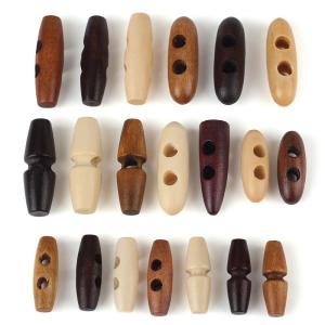 Besee | Olive Shaped Wooden Button for High-end Coat 4cm