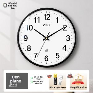 ZHONGBAIXIAO | Đồng Hồ Tường Tự Động Hiệu Chỉnh Ngày Hiện Đại Tối Giản