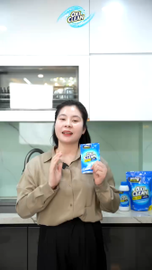 Bột tẩy Dầu Mỡ Oxiclean - Giúp tẩy sạch vết bẩn dầu mỡ lâu ngày tiết kiệm thời gian công sức 30g