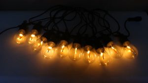 A60 WEATHERPROOF LED FILAMENT BULB STRING LAMP WARM WHITE 3METER 10LEDS 小球装饰灯LAMPU HIASAN DEEPAVALI / HARI RAYA LIGHT