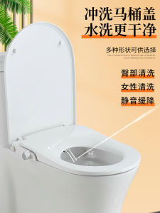 Non-Electric Smart Toilet Cover Flusher Thickened Toilet Cover Plate Body Cleaner UVO Type Home Versatile Accessories