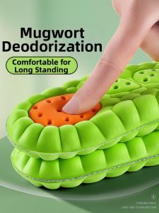 NUOXINXIAO | Shock Absorption Arch Support High-elasticity Anti-sore Feet Deodorizing Sweat Absorbing Insole