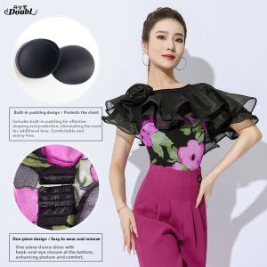 DANBAOLUO | Fashion Ruffle Hem Dance Practice Wear