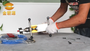 Electric Epoxy Injection Piston Pump Polyurethane Foam Grouting Steel Machine Por