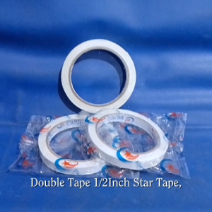 Double Tape 12mm Murah 1/2 inch Dobel Tip 13.5Meter Double Side Tape Star Tape