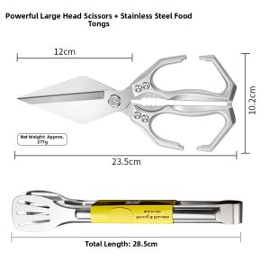 CMGF | Heavy-duty Poultry Shears Stainless Steel