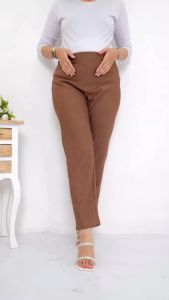 Celana Hamil Wanita Formal Bahan Knit Super Nyaman