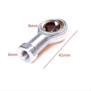 1 Trục khuỷu ren thuận phải (ren trong 6mm) vòng bi SI6T / K 6mm