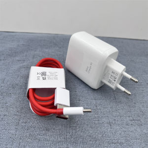 65W USB Charger For Oneplus Fast Warp Charging EU Wall Adapter 10A USB Type C Cable For One Plus 9 Pro 9R 8T 8 7T Pro Nord N100