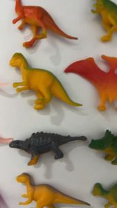 Luminous Little Dinosaur World Simulation Toy Jurassic Fluorescent Dinosaur Soft Plastic Model