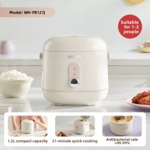 Midea | Mini Electric Rice Cooker 0.8L Small Capacity for 1-2 People Compact Design Easy to Clean Energy Efficient Digital Display Portable Rice Cooker for Home Kitchen