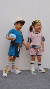 MOMMYBABYQUEEN | COUPLE TOBY SET | SETELAN ANAK LAKI-LAKI | SETELAN ANAK PEREMPUAN 1-6 TAHUN