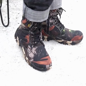 Sepatu Safety Boots PDL Dlta Codura 8inc - Warna Camo Loreng