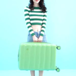 TRAVELCUL 14/20/24/28Inch Eco Luggage Lightweight ABS+PC Material Suitcase Luggage TSA Lock Luggage Travel Bag