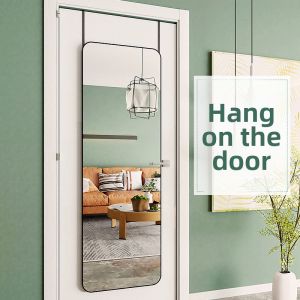 Wall Mount & Door Hang Small Full Body Mirror