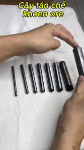 Dụng cụ tán chẻ đóng khoen mắt cáo đục chẻ bông khoen ore tròn - 1 cây