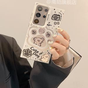 น่ารัก ป้องกันซัมซุง เอส 25 อัลตร้าเคสโทรศัพท์กันกระแทกความงามอะคริลิคสำหรับ S24 S25 EDGE S23 S22 S21 S20FE หมายเหตุ 20