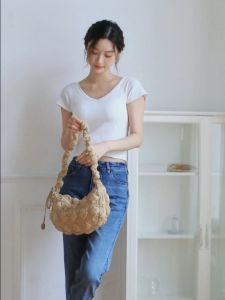 Einashop Vivian Cloud Bag Puffer Bag With Adjustable Shoulder Strap Cross Body Bag Shoulder Carry Bag SG Ship