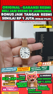 JAM TANGAN ALEXANDRE CHRISTIE PASSION ORIGINAL 2B93 AC 2B93 AC2B93 ACF2B93 AC2B93L5 - Women CT - STAINLESS STEEL - ROSE GOLD DIAL WHITE - Jamdunia / Jam dunia JD18 # JAM TANGAN ALEXANDER CHRISTIE PASSION JAM ALEXANDER CHRISTIE S003