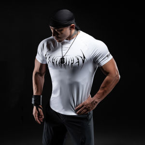 Áo Thun Thể Thao Tay Ngắn Monster Guardians Thoáng Khí Nhanh Khô Mát Mẻ Cho Nam Áo Thun Cổ Tròn Thời Trang Mùa Hè