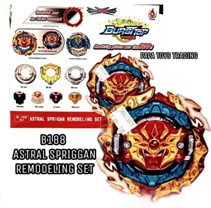 B188 Astral Spriggan Remodelling Set Beyblade | Lazada