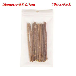 10pcs/lot Cat Toys Natural Cat Catnip Toy Pet Silvervine Sticks for Cats Kitten Teeth Cleaning Sticks Pet Chew Toys