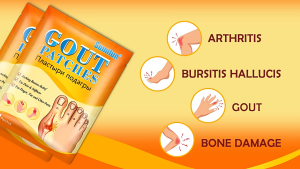 1/2/3 Box Herbal Knee Patches With Chinese Ingredients Gout Patch Pain Relief Toe Joint Pain Neck Shoulder Relief Patch For Rayuma Foot Hand And Joint Knee Pain Uric Acid Medicine And Arthritis Herbal Plaster 8pcs/Box