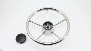 316 Stainless Steel Steering Wheel With knob (Option) 25 Degree 11 For Marine Yacht Boat Accessories