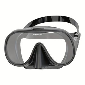 Frameless Diving Mask HD Panoramic Ultra Wide View Tempered Glass Snorkeling Swimming Goggles Suitable for Adults