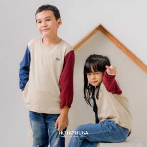 HipHipHuka - T Shirt Kaos Anak Cowok Cewek Baju Bayi Laki-Laki Perempuan 1-11 Tahun Harmoni Series