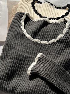 chaqi | Elegant Slim Fit Ladies Knitted Sweater