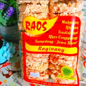 RENGGINANG/RANGINANG RAOS 250 GRAM