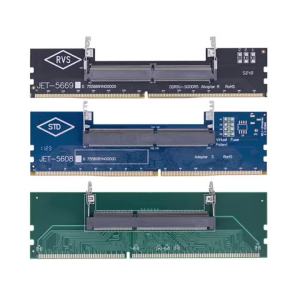 DDR3 DDR4 DDR5 Laptop to Desktop Memory Adapter Card Memory RAM Connector Adapter DIMM Card SO-DIMM To PC Computer Converters