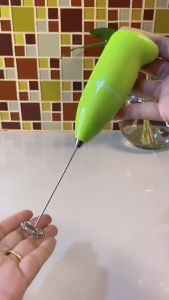 Milk Frother Hand Mixer Mini Elektric PENGOCOK Telur Minuman Elektrik Milkshake Kopi Teh Whipping Mix