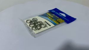 ห่วงสปริทริง ห่วงใส่เหยื่อปลอม SPLIT RING PIONEER สแตนเลส ไม่เป็นสนิม