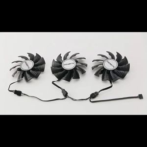 พัดลมการ์ดจอ Gigabyte Radeon RX 6800  6800XT 6900XT Gaming OC Graphics Card Replacement PLA09215S12H