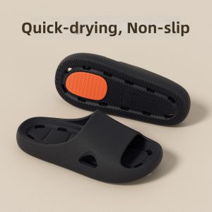 RUNROU | Non-slip Quick-dry Anti-odor Stylish Shower Slippers