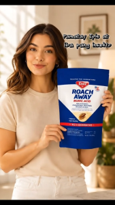Roach Killer Powder Boric Acid – Cockroach Control for Home Kitchen & Household – Enoz Roach Away 100g