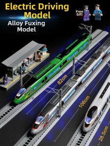 Simulation Alloy High Speed Train Model