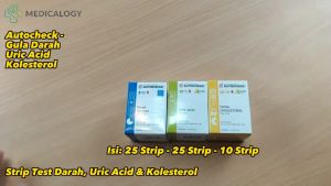 AutoCheck Strip Alat Cek Kolesterol