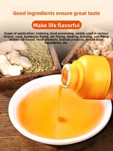 Commercial Use Yunnan Qizixiang One Drop Fragrance 480g Sesame Oil Flavoring Agent for Cold Dishes Barbecue Spices